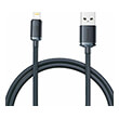 baseus crystal shine cable usb to lightning 24a 12m black photo