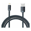 baseus crystal shine cable usb to lightning 24a 2m black photo