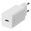 deltaco usbc ac133 wall charger usb c pd 18w white photo