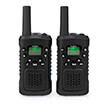 nedis wltk0610bk walkie talkie set 2 handsets up to 6km frequency channels 8 ptt vox black photo