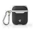 nedis apce100bkgy airpods 1 and airpods 2 case black grey photo