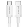 charging cable ugreen us264 type c type c white 1m 60518 3a photo