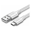 charging cable ugreen us287 type c white 2m 60123 3a photo
