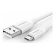 charging cable ugreen us289 micro white 1m 60141 2a photo