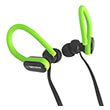 esperanza eh197 earphones with microphone black and green photo