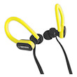 esperanza eh197 earphones with microphone black and yellow photo