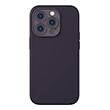 BASEUS LIQUID SILICA GEL CASE  IPHONE 14 PRO ELDERBERRY+ TEMPERED GLASS + CLEANING KIT