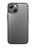 BASEUS GLITTER TRANSPARENT CASE AND TEMPERED GLASS SET  IPHONE 14 PLUS BLACK