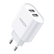 charger ugreen cd104 12w dual usb a white 20384 photo