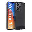CARBON CASE FOR XIAOMI REDMI 12 4G / REDMI 12 5G BLACK