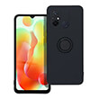 SILICONE RING CASE FOR XIAOMI REDMI 12C BLACK