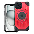 ARMOR MAG COVER CASE WITH MAGSAFE FOR IPHONE 15 PLUS RED