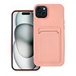 CARD CASE FOR IPHONE 15 PLUS PINK