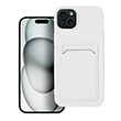 CARD CASE FOR IPHONE 15 PLUS WHITE