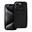 CARD CASE FOR IPHONE 15 PRO BLACK
