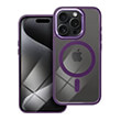 COLOR EDGE MAG COVER CASE WITH MAGSAFE FOR IPHONE 15 PRO DEEP PURPLE