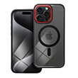 COLOR EDGE MAG COVER CASE WITH MAGSAFE FOR IPHONE 15 PRO MAX BLACK RED
