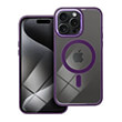 COLOR EDGE MAG COVER CASE WITH MAGSAFE FOR IPHONE 15 PRO MAX DEEP PURPLE