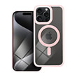 COLOR EDGE MAG COVER CASE WITH MAGSAFE FOR IPHONE 15 PRO MAX PINK