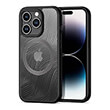 DUX DUCIS AIMO MAG DURABLE BACK COVER WITH MAGSAFE FOR APPLE IPHONE 15 PRO BLACK