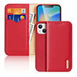 dux ducis hivo leather wallet case for apple iphone 15 plus czerwone photo