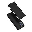 dux ducis skin pro smooth leather case for apple iphone 14 pro max black photo