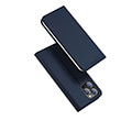DUX DUCIS SKIN PRO SMOOTH LEATHER CASE FOR APPLE IPHONE 15 PRO BLUE