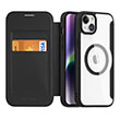 DUX DUCIS SKIN X PRO FOLIO CASE WITH MAGSAFE FOR APPLE IPHONE 15 PLUS BLACK
