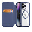 DUX DUCIS SKIN X PRO FOLIO CASE WITH MAGSAFE FOR APPLE IPHONE 15 PRO MAX BLUE