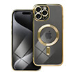 ELECTRO MAG COVER CASE WITH MAGSAFE FOR IPHONE 15 PRO MAX GOLD