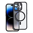 FULL MATTE MAG COVER CASE WITH MAGSAFE FOR IPHONE 15 PRO MAX BLACK