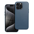 LEATHER MAG COVER FOR IPHONE 15 PRO MAX INDIGO BLUE