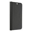 LUNA BOOK CARBON FOR IPHONE 15 PLUS BLACK