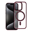 MATTE MAG COVER CASE WITH MAGSAFE FOR IPHONE 15 PRO PLUM RED