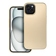 METALLIC CASE FOR IPHONE 15 GOLD