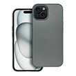 metallic case for iphone 15 grey photo