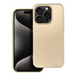 METALLIC CASE FOR IPHONE 15 PRO PRO GOLD