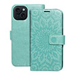 MEZZO BOOK CASE FOR IPHONE 15 MANDALA GREEN