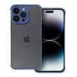 MINI BUMPERS WITH CAMERA ISLAND PROTECTION CASE FOR IPHONE 15 PRO MAX BLUE
