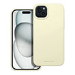 ROAR CLOUD-SKIN CASE FOR IPHONE 15 PLUS LIGHT YELLOW