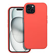 silicone case for iphone 15 peach photo