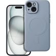 SILICONE MAG COVER CASE WITH MAGSAFE FOR IPHONE 15 LIGHT BLUE