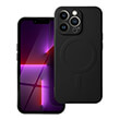SILICONE MAG COVER CASE WITH MAGSAFE FOR IPHONE 15 PRO MAX BLACK