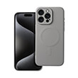 SILICONE MAG COVER CASE WITH MAGSAFE FOR IPHONE 15 PRO MAX GREY TITANIUM