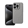 SILICONE MAG COVER CASE WITH MAGSAFE FOR IPHONE 15 PRO TITANIUM GREY