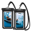 SPIGEN AQUA SHIELD WATERPROOF CASE A601 2 PACK BLACK