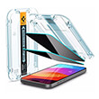 SPIGEN GLASS TR EZ FIT (PRIVACY) 2 PACK TRANSPARENCY FOR IPHONE 15 PRO