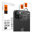 SPIGEN GLASS TR EZ FIT OPTIK PRO 2 PACK CRYSTAL CLEAR FOR IPHONE 15/15 PLUS