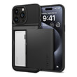 SPIGEN SLIM ARMOR CS BLACK FOR IPHONE 15 PRO