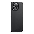 PITAKA MAGEZ 4 600D CASE BLACK/GREY TWILL FOR IPHONE 15 PRO MAX